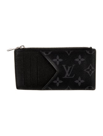 Louis Vuitton Monogram Eclipse Coated Canvas Wallet