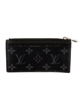 Louis Vuitton Monogram Eclipse Coated Canvas Wallet
