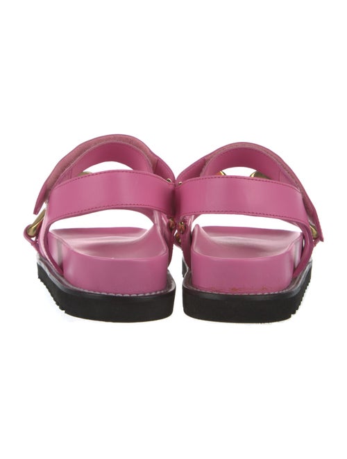 Louis Vuitton LV Monogram Leather Sandals