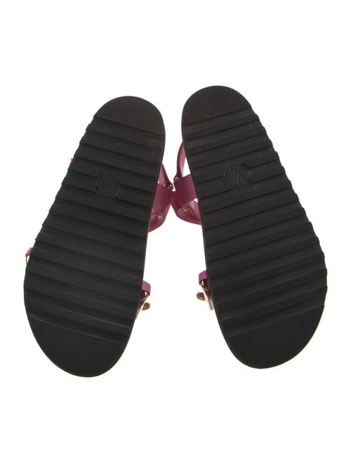 Louis Vuitton LV Monogram Leather Sandals