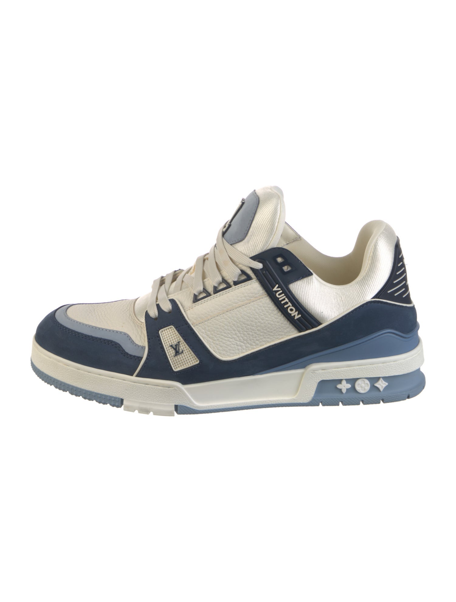 Louis Vuitton LV Trainer 'White Sky Blue' Sneakers