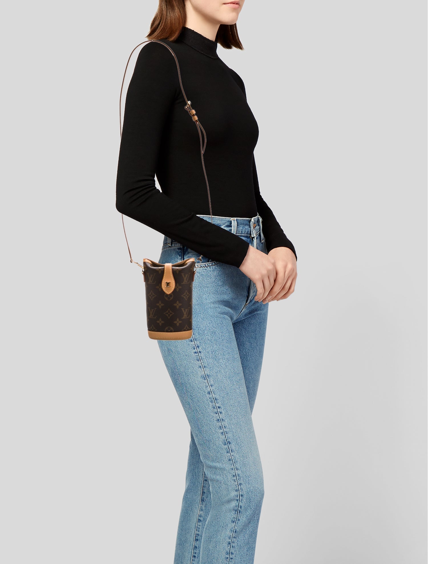 Louis Vuitton LV Monogram Fold Me Pouch