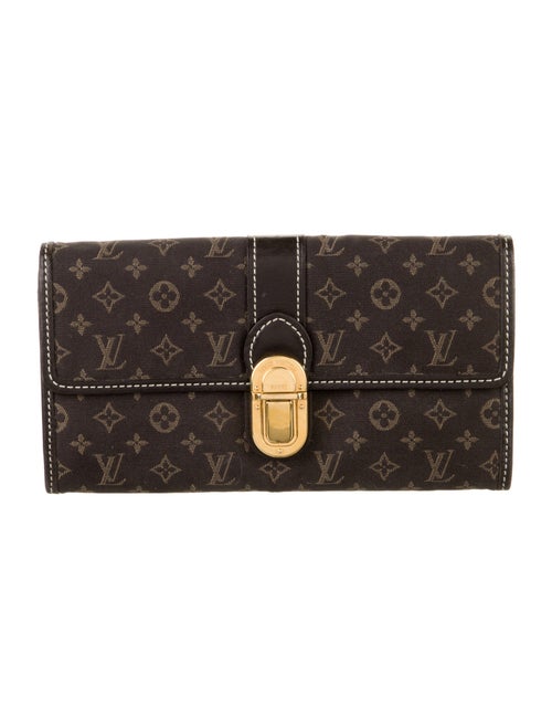 Louis Vuitton 2010 Monogram Idylle Pattern Sarah Wallet