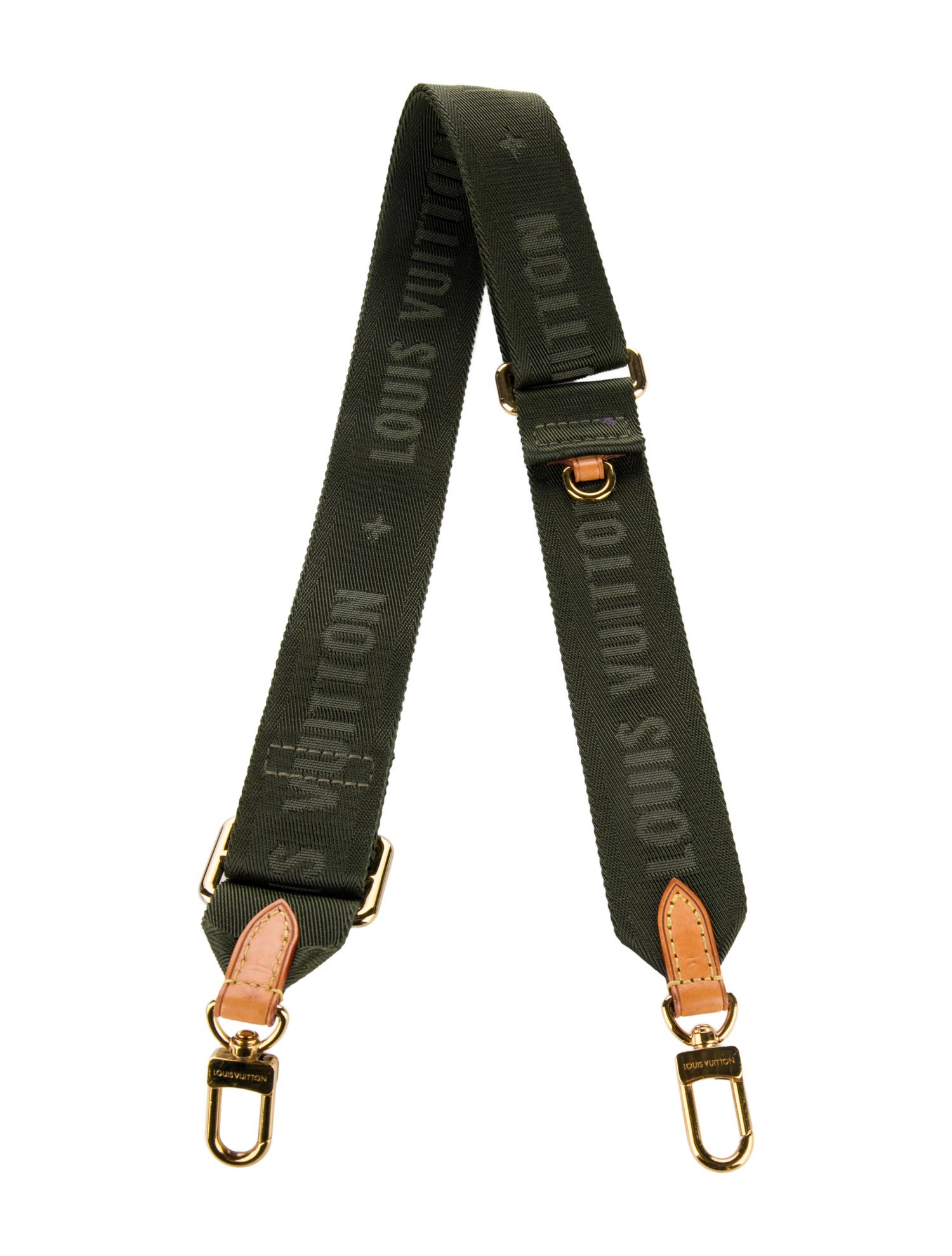 Louis Vuitton Khaki Bandouliere Strap