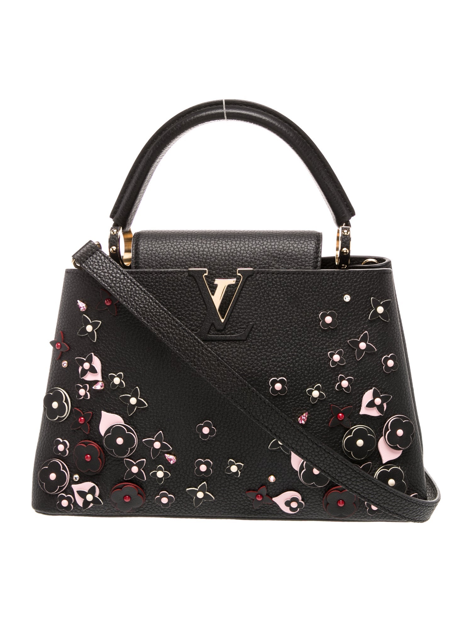 Louis Vuitton Taurillon Leather Capucines PM