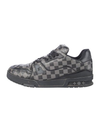 Louis Vuitton Damier Graphite Pattern Leather Sneakers
