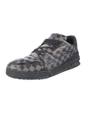 Louis Vuitton Damier Graphite Pattern Leather Sneakers