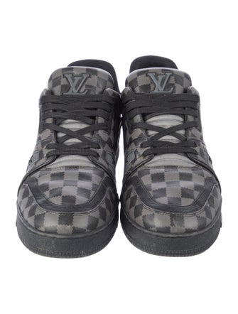Louis Vuitton Damier Graphite Pattern Leather Sneakers