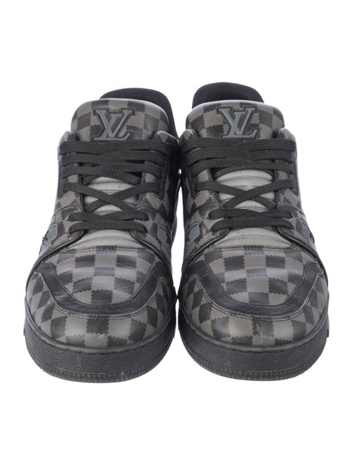 Louis Vuitton Damier Graphite Pattern Leather Sneakers