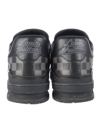 Louis Vuitton Damier Graphite Pattern Leather Sneakers