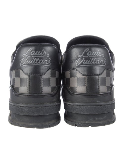 Louis Vuitton Damier Graphite Pattern Leather Sneakers