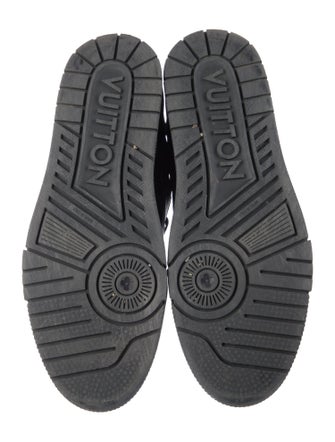 Louis Vuitton Damier Graphite Pattern Leather Sneakers