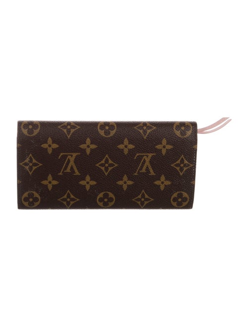 Louis Vuitton LV Monogram Coated Canvas Emilie Wallet