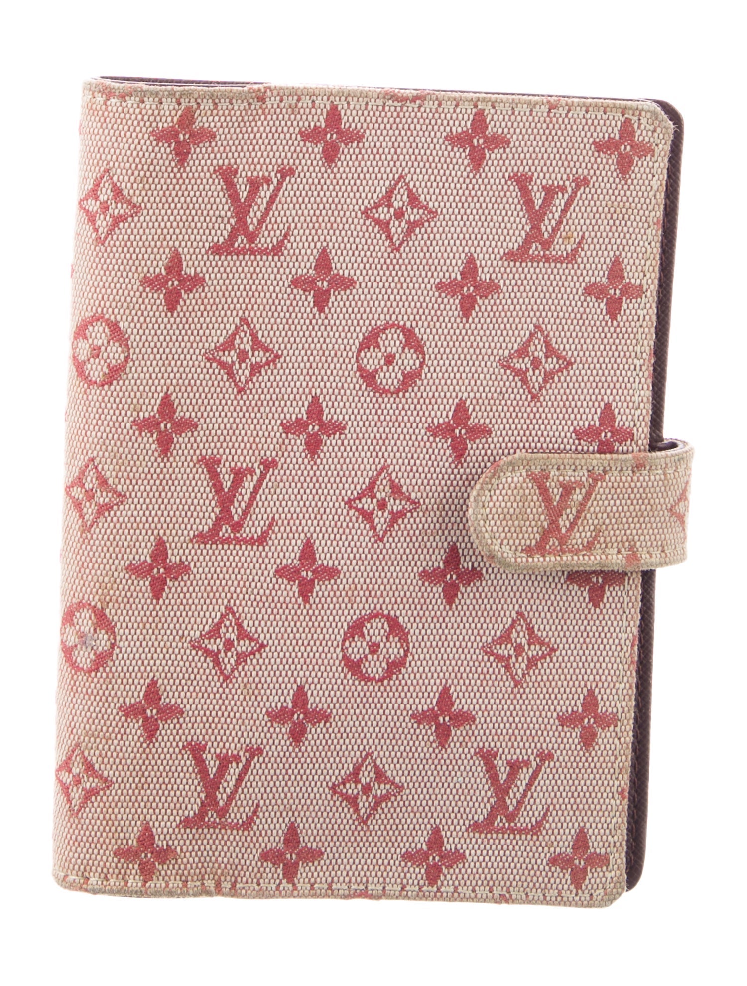 Louis Vuitton Mini Lin Small Ring Agenda Cover