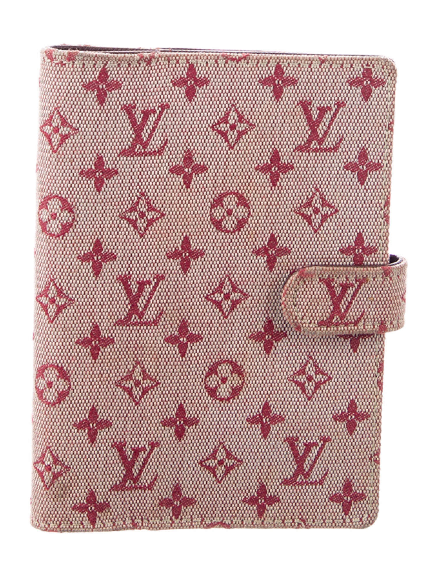 Louis Vuitton Mini Lin Small Ring Agenda Cover