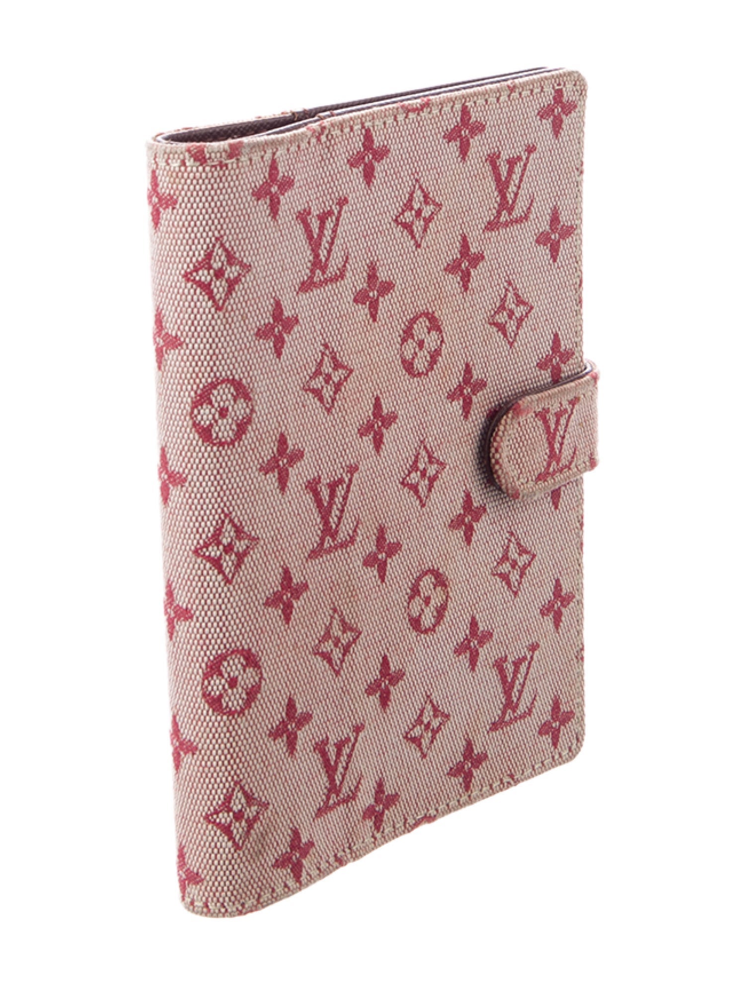 Louis Vuitton Mini Lin Small Ring Agenda Cover