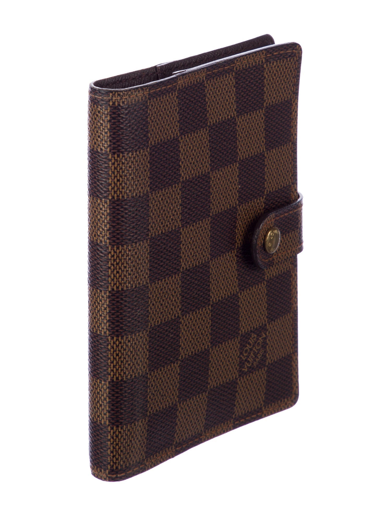 Louis Vuitton Damier Ebene Small Ring Agenda Cover