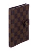 Louis Vuitton Damier Ebene Small Ring Agenda Cover