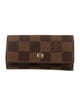 Louis Vuitton 2002 Damier Ebene Pattern Key Holder