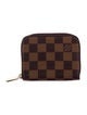 Louis Vuitton 2019 Damier Ebene Pattern Zippy Compact Wallet