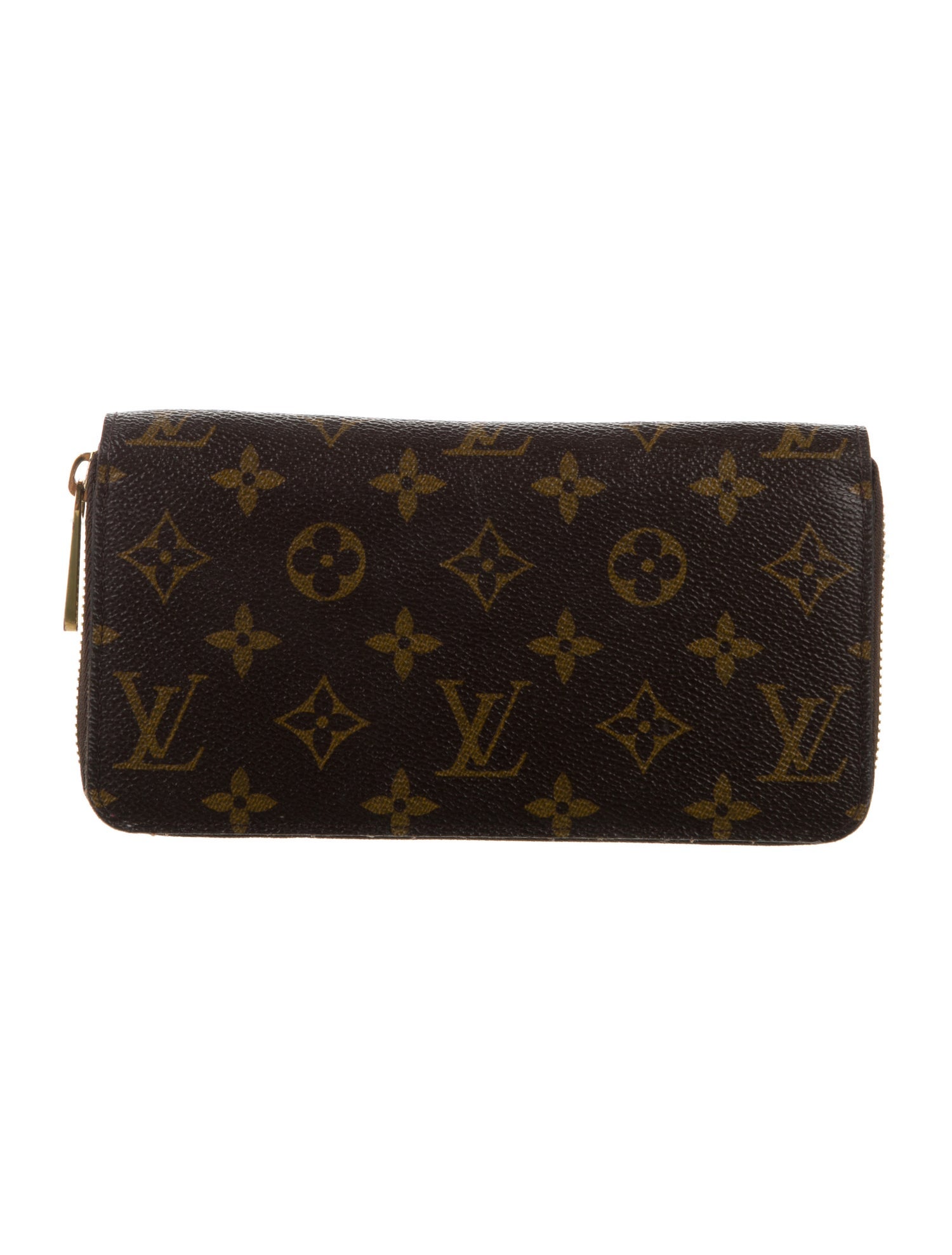 Louis Vuitton LV Monogram Coated Canvas Zippy Wallet
