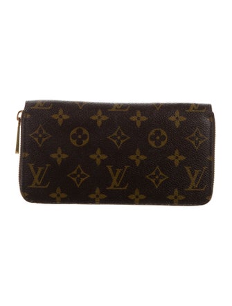 Louis Vuitton LV Monogram Coated Canvas Zippy Wallet