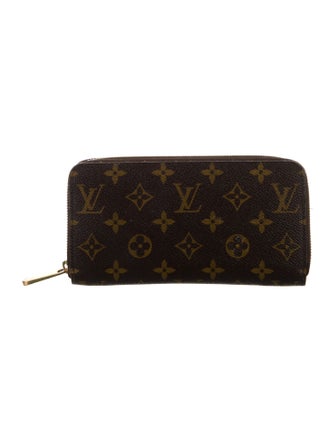Louis Vuitton LV Monogram Coated Canvas Zippy Wallet