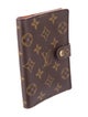 Louis Vuitton Monogram Small Ring Agenda Cover