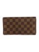Louis Vuitton Damier Ebene Pattern Continental Wallet