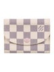 Louis Vuitton 2019 Damier Azur Pattern Rosalie Coin Purse