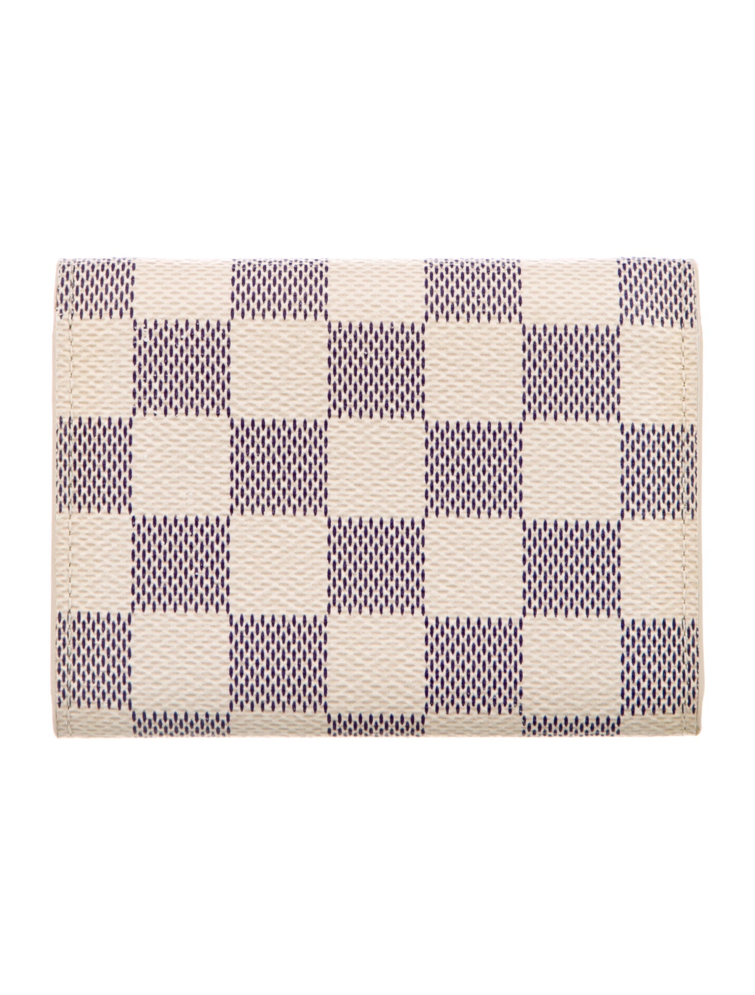 Louis Vuitton 2019 Damier Azur Pattern Rosalie Coin Purse