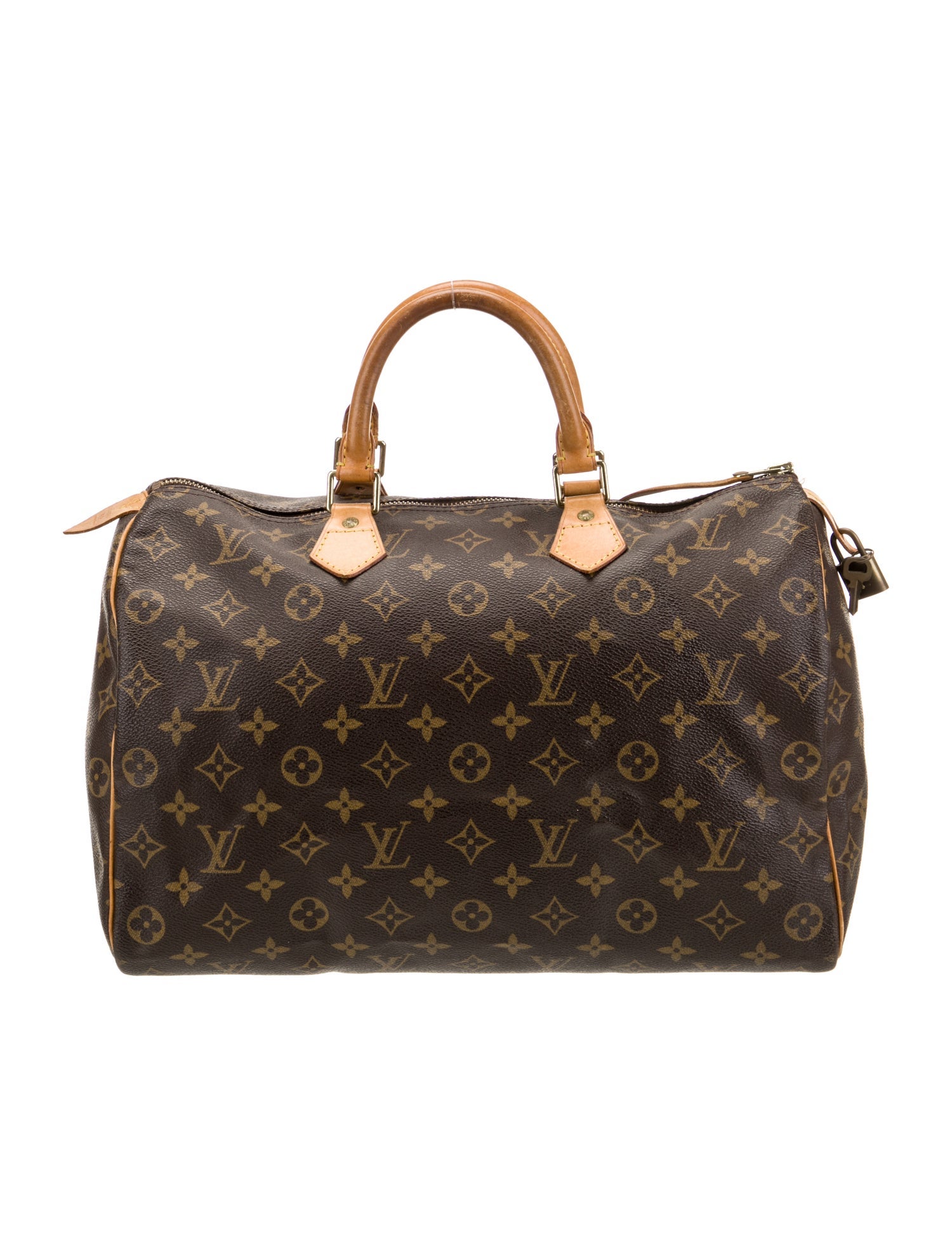 Louis Vuitton LV Monogram Speedy 35 Vintage
