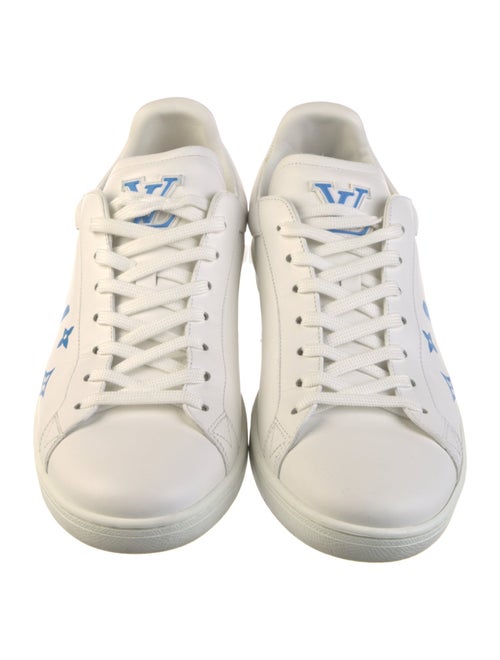 Louis Vuitton Leather Printed Sneakers
