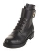 Louis Vuitton Leather Combat Boots