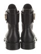 Louis Vuitton Leather Combat Boots