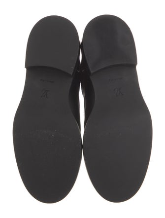 Louis Vuitton Leather Combat Boots