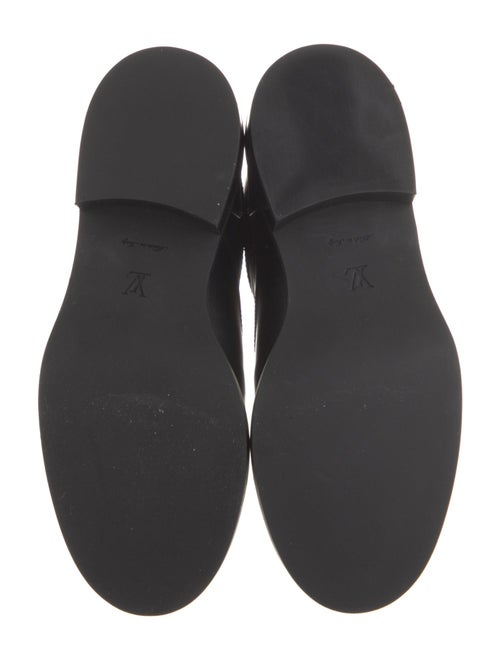 Louis Vuitton Leather Combat Boots