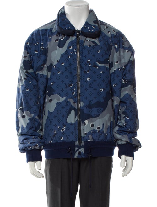 Louis Vuitton 2020 Reversible Camouflage Denim Jacket