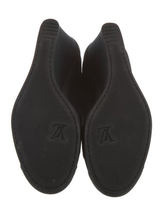 Louis Vuitton LV Monogram Canvas Lace-Up Boots