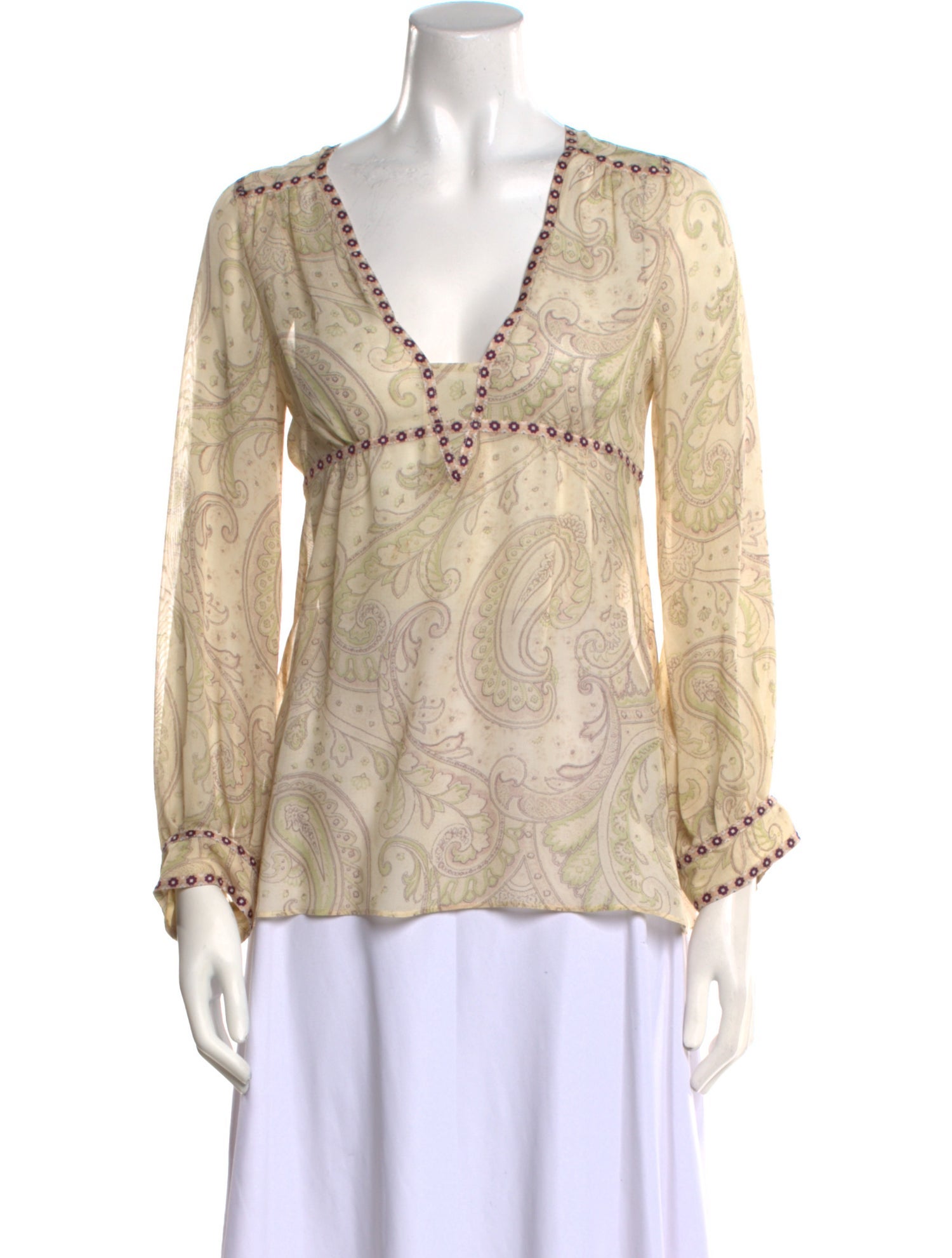 Louis Vuitton Vintage 2000's Blouse