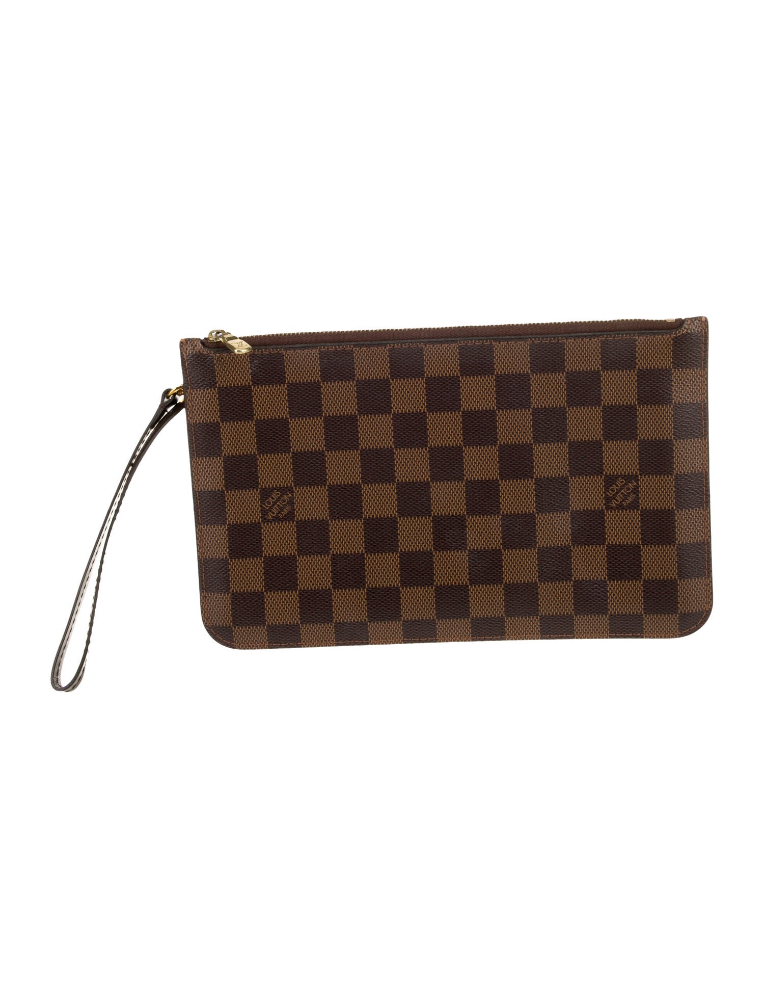 Louis Vuitton Damier Ebene Neverfull Pouch