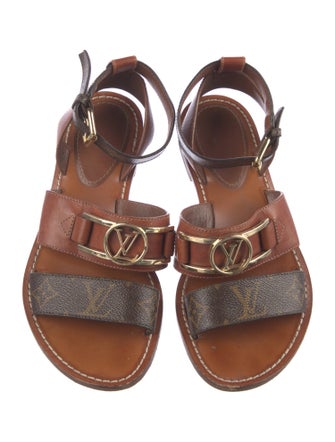 Louis Vuitton 2019 LV Monogram Gladiator Sandals