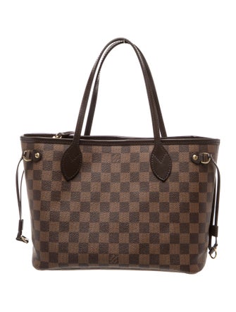 Louis Vuitton Damier Ebene Neverfull w/Pouch PM
