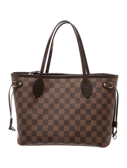 Louis Vuitton Damier Ebene Neverfull w/Pouch PM