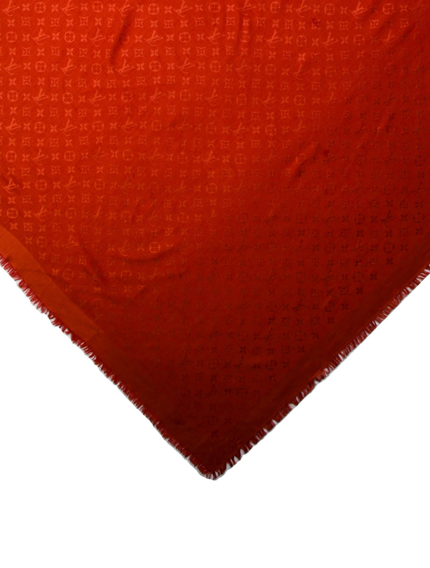 Louis Vuitton Silk LV Monogram Scarf