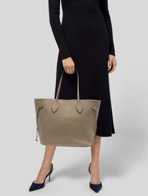 Louis Vuitton LV Monogram Neverfull w/Pouch MM