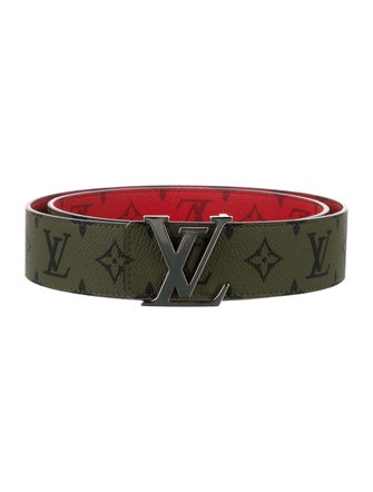 Louis Vuitton LV Monogram Coated Canvas Belt