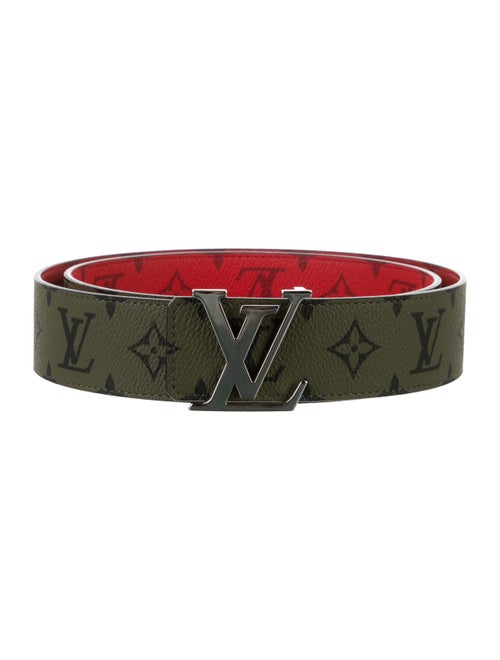 Louis Vuitton LV Monogram Coated Canvas Belt