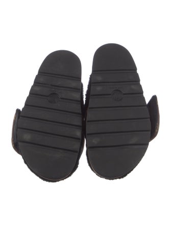 Louis Vuitton LV Monogram Shearling Mules