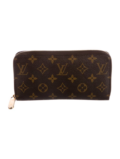 Louis Vuitton LV Monogram Coated Canvas Zippy Wallet